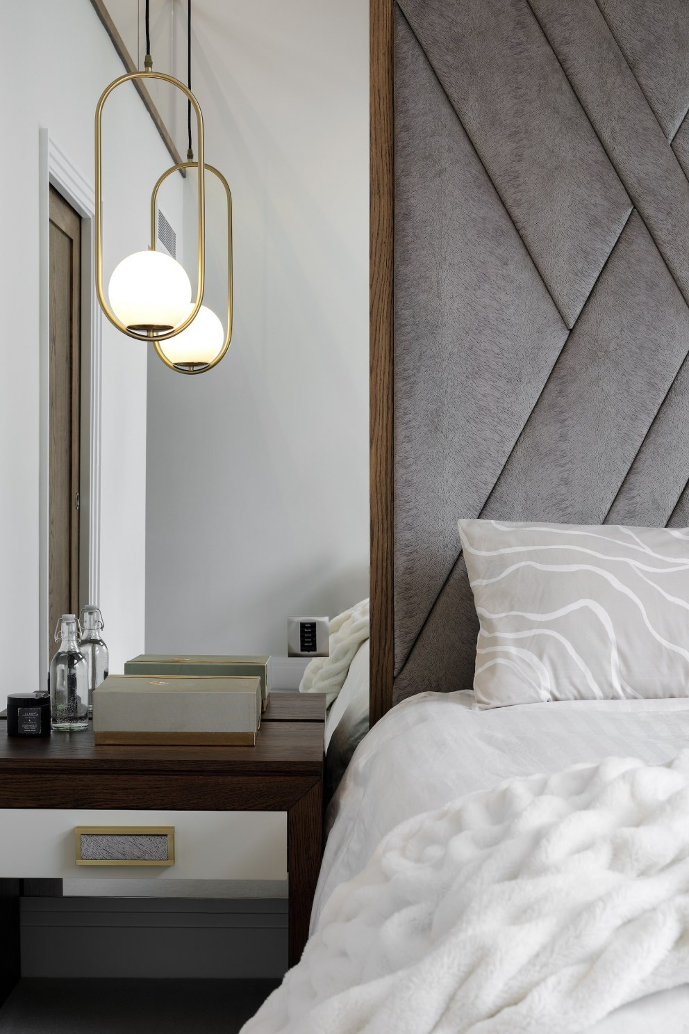 Hampshire famility residence | Master bedroom | Interior Designers